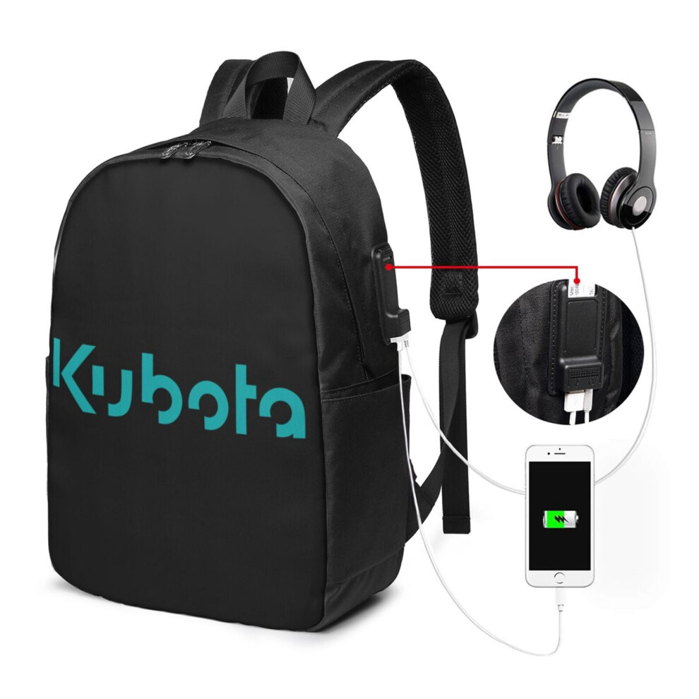 Kubota Laptop Backpack Business Anti-Theft Durable 15.6 Inch 900881745437