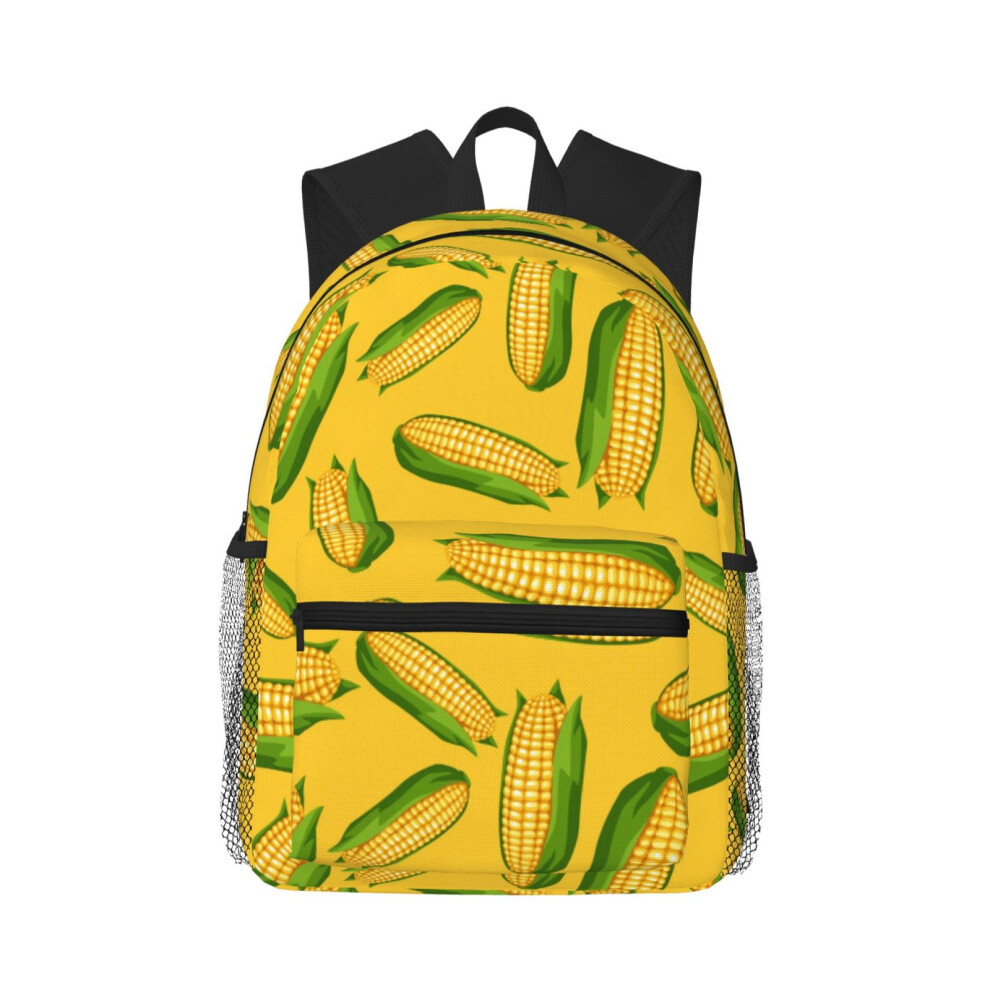Corn Pattern Laptop Backpack For Travel And Hiking 900881738910