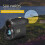Golf Rangefinder Digital Monocular 500m Black 2