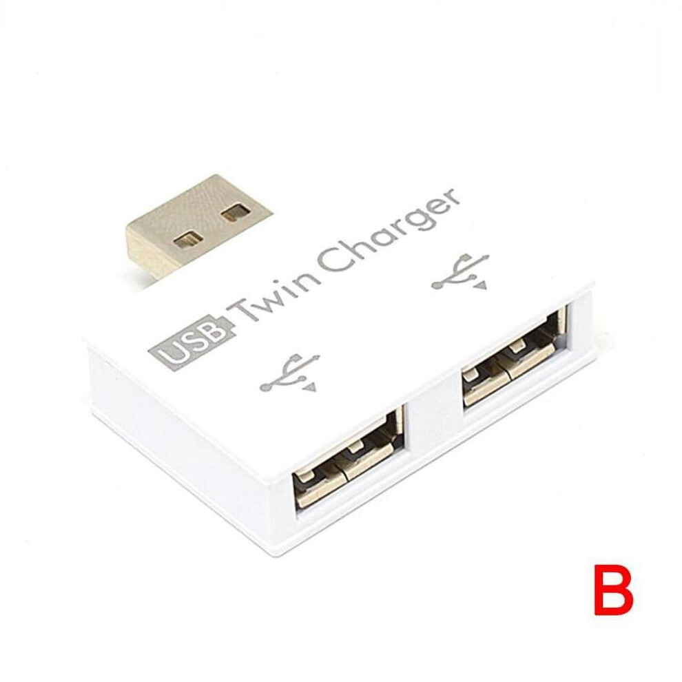 Usb 2.0 Hub Adapter With 2 Ports 900881729796