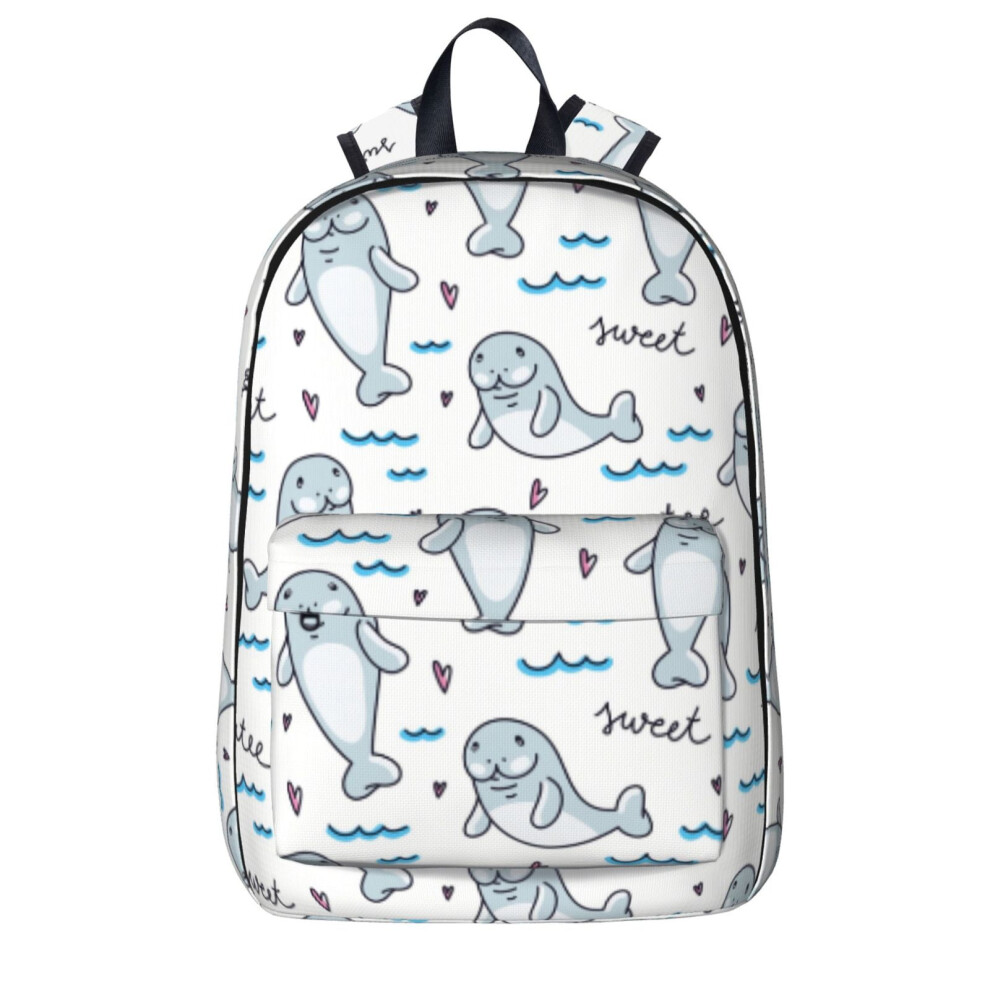 Walrus Ocean Pattern Laptop Backpack 20L 900881749763