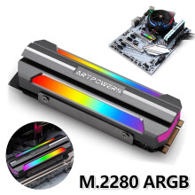 Tnobhg M.2 SSD Heatsink 2280 Aluminum Cooler for NVMe