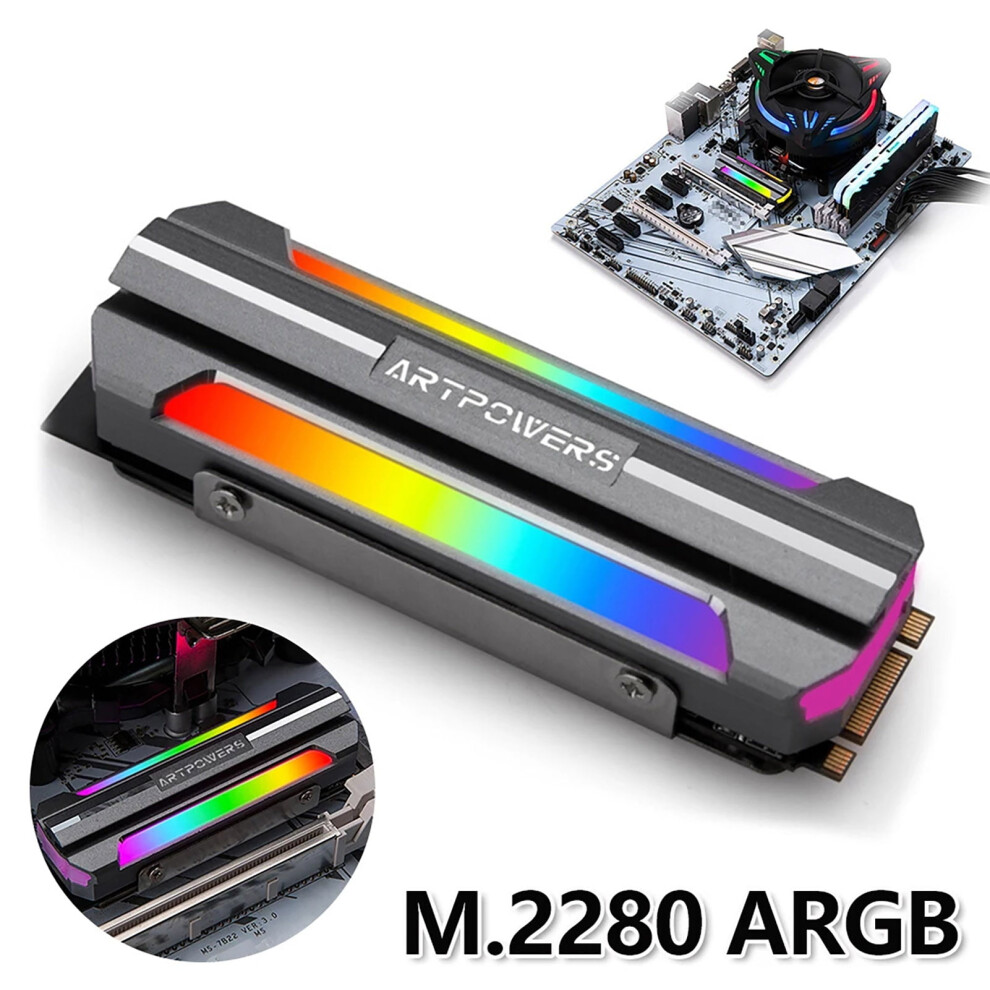 Tnobhg M.2 Ssd Heatsink 2280 Aluminum Cooler For Nvme 940684001361