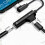 USB-C til 3,5 mm lydsplitter med opladningsunderstøttelse 3