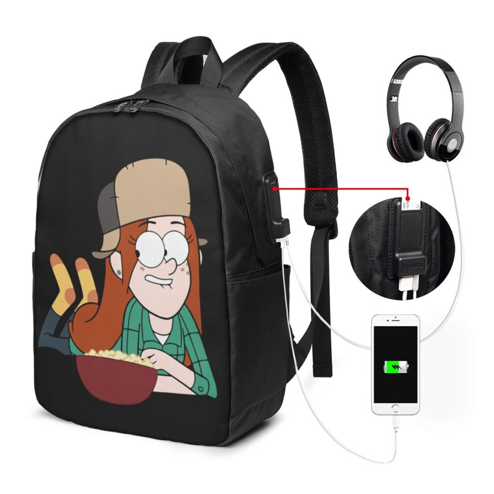 Gravity Falls Travel Laptop Backpack 17 Inch Water 900881748001