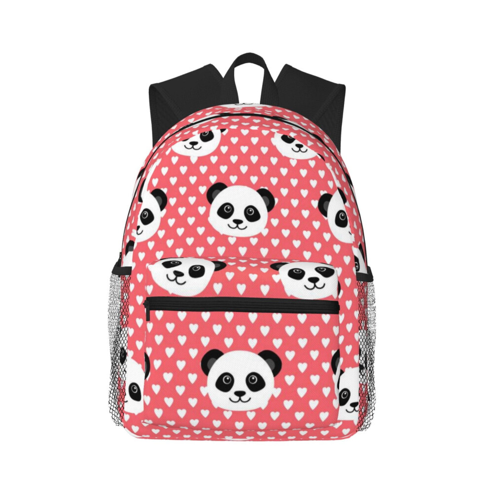 Panda Backpack Laptop Travel Hiking Bag 15.6 Inch 900881749947