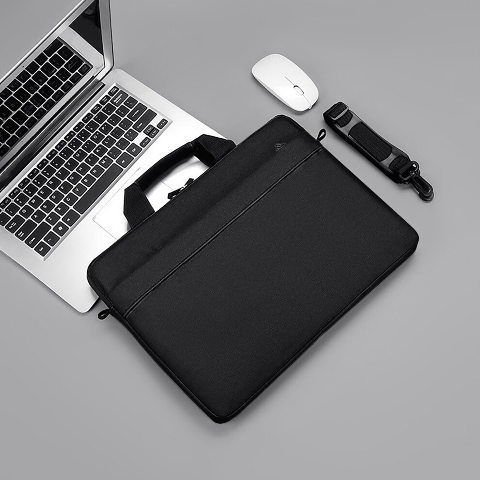 Laptop Tote Bag 15.6 Inch Waterproof Lightweight Black 900881741279