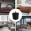 Miuline solid wood sofa legs walnut square 4 pcs 6