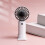 Lulshou bærbar mini-ventilator USB-drevet silent1unit 2