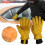 Waterproof Work Gloves Faux Leather 1 Pair 2