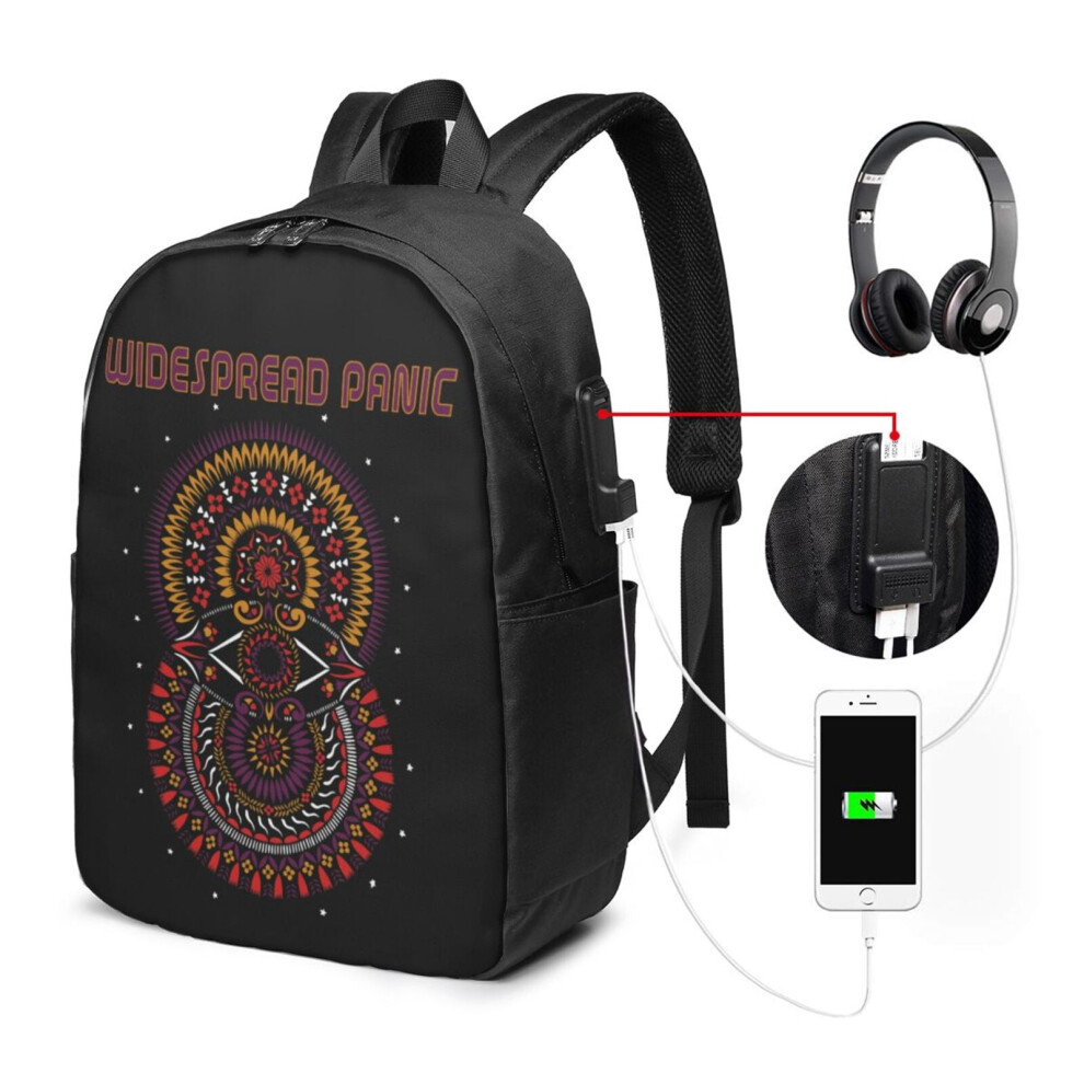 Travel Laptop Backpack Water Resistant With Usb Port 15.6" 900881748940