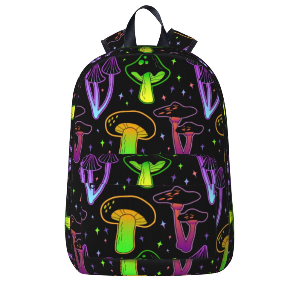 Glowing Mushroom Backpack Laptop Travel Bag 25L 900881750530