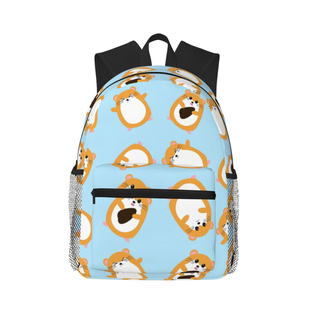 Cartoon Guinea Pig Backpack Laptop Travel Bag 900881750899