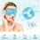Μάσκα προσώπου και ματιών Chamoist Ice Pack Cold, επαναχρησιμοποιούμενη μάσκα gel για 4