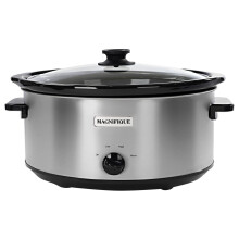 Slow Cooker Oval Manual 7 Quart Stainless Steel