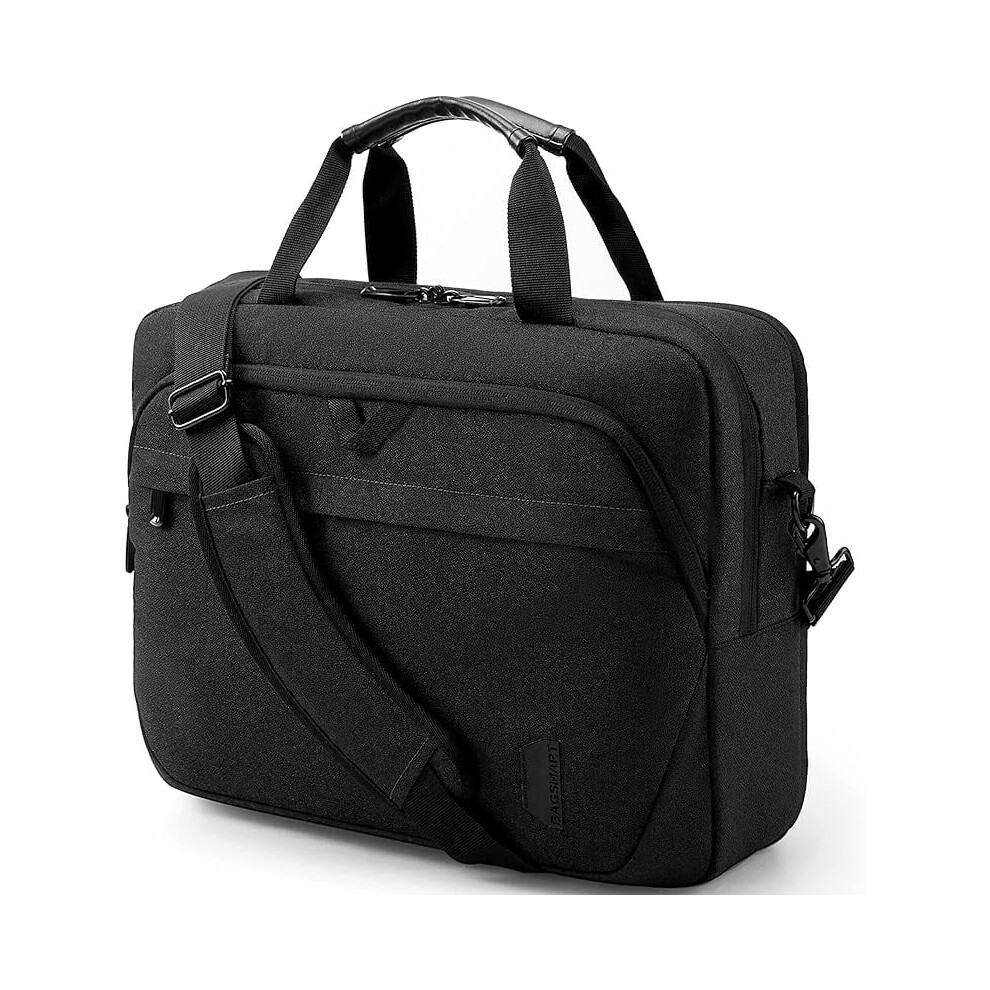Laptop Bag 17.3 Inch Expandable Business Travel Black 900881751438