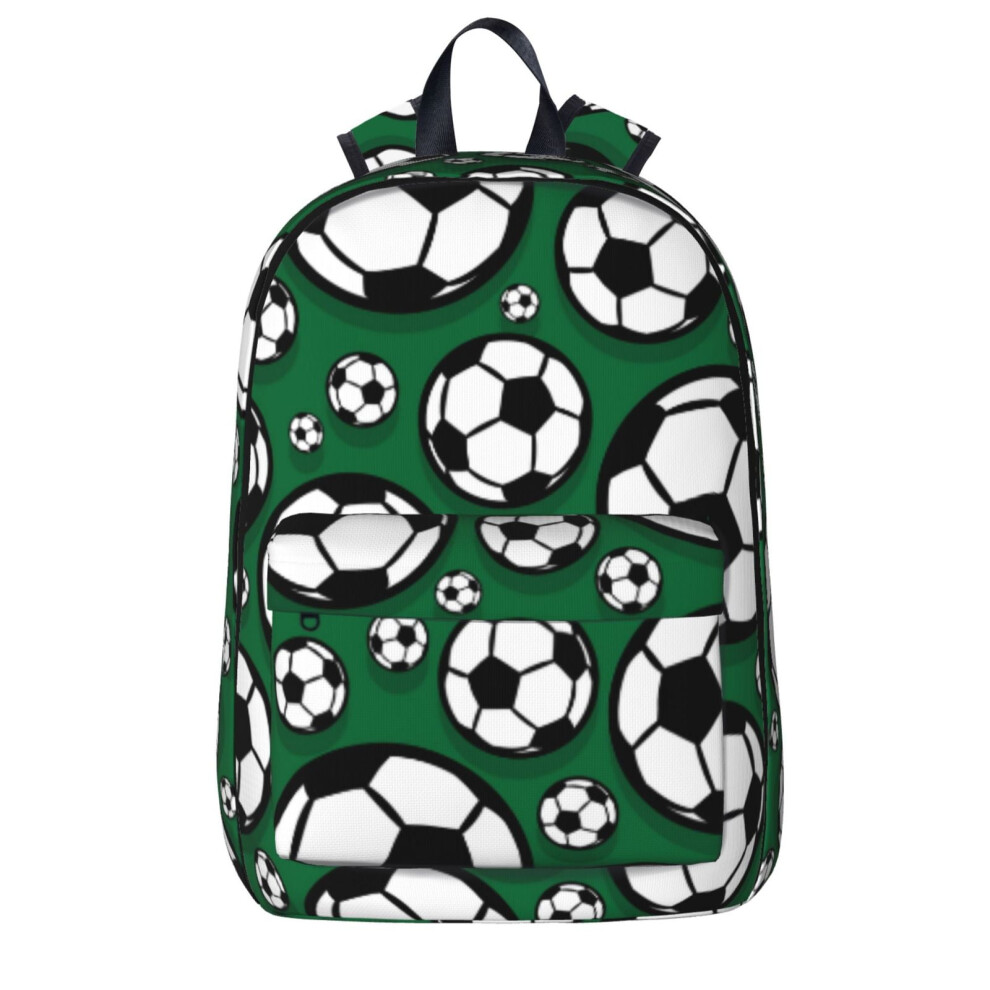 Cartoon Soccer Backpack Laptop Travel Hiking Bag 900881739108