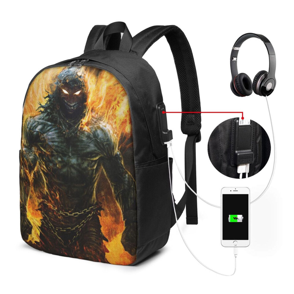 Disturbed Travel Laptop Backpack Water Resistant With Usb 900881748902