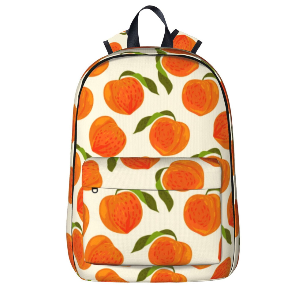Colored Laptop Backpack For Travel And Work Peach 900881749343