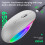 Jacenvly wireless Bluetooth mouse Type-C charging 1200 DPI 6