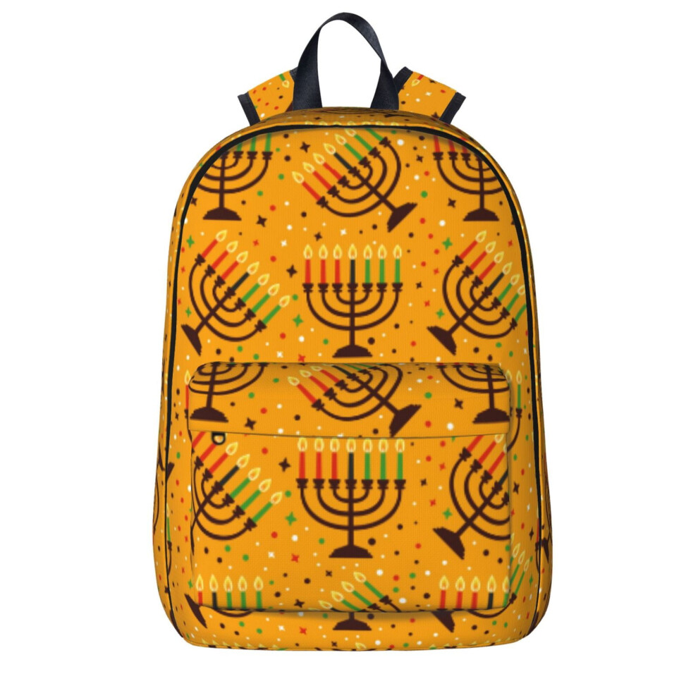 Kwanzaa Backpack Laptop Travel Hiking Bag 1 Pack 900881749145