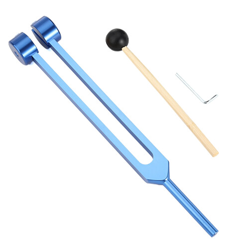 TIERPOP neurological tuning fork set aluminum 128Hz