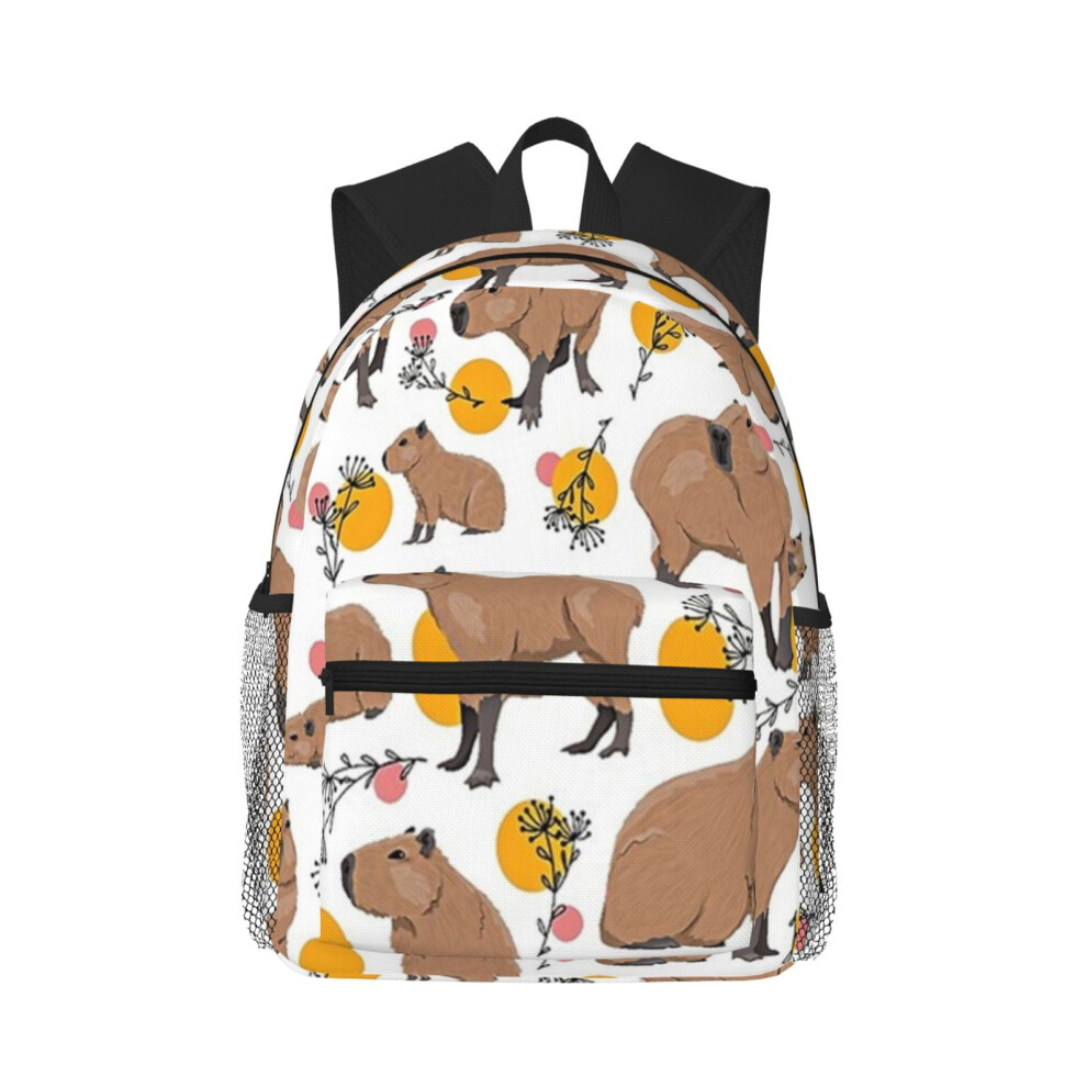 Capybara Pattern Laptop Backpack 20L Unisex Travel Bag 900881749466