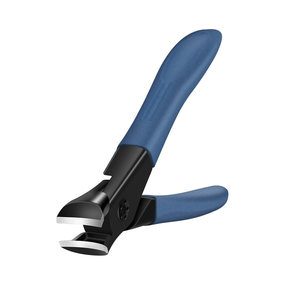Nail Clippers For Thick Nails Wide Jaw Blue 962125254556