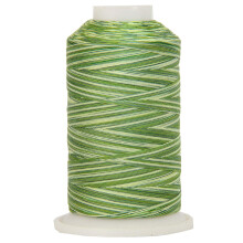 Variegated100% Cotton Thread600M by Threadart - Color0501 - Summer Greens - 40/3wt - 22Colors Available