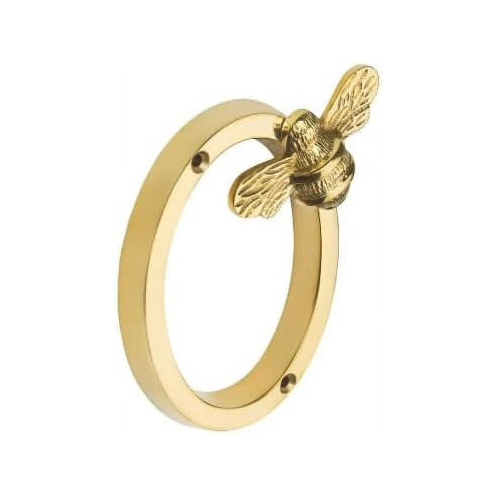 Bee House Number Sign Metal Outdoor Gold 0-9 940684027217
