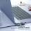 100W/5A Magnetický USB-C adaptér s rychlonabíjením, černý, černý 4