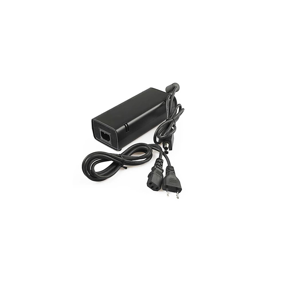 Ac Adapter For Xbox 360 Slim With Charging Cable 100-240V 962125266498
