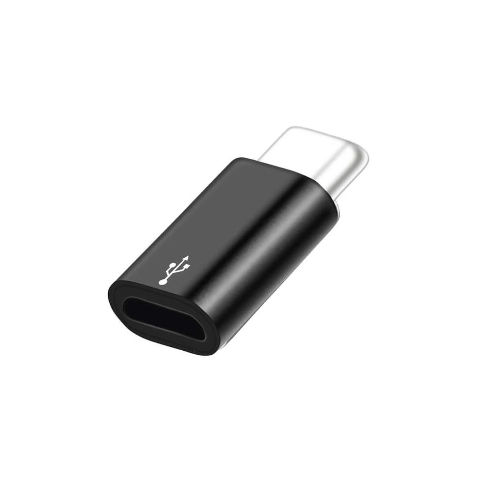 Micro Usb To Usb-C Otg Adapter Black 962125255911