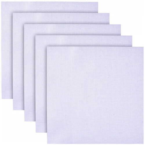 Aida fabric white cross-stitch cloth 10 pcs