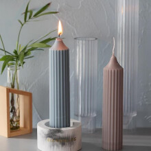 Candle mold long rod DIY casting mold