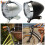 Spencer vintage retro bicycle headlight black 3-LED 1