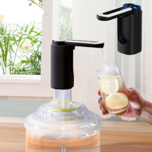 Bomba dispensadora de agua eléctrica RXIRUCGD negra