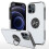 iPhone 13 Mini hybrid case with finger ring - silver 1