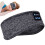 Sleep Headphones Headband Eye Mask Bluetooth Grey 1