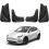 Tesla Model Y mud guards 4 pcs no-drill splash protection 1