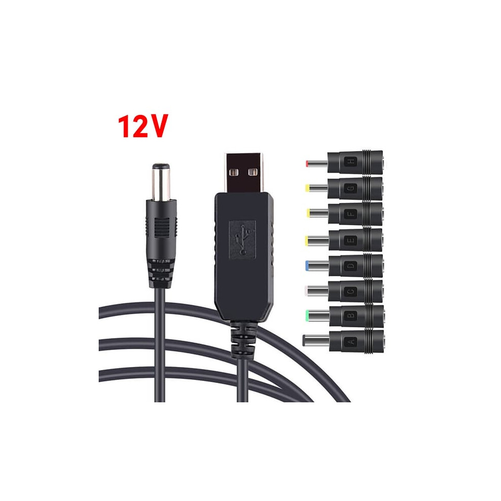 Usb To Dc 5V 9V 12V Adapter Cable With 8 Dc Sockets 962125255959