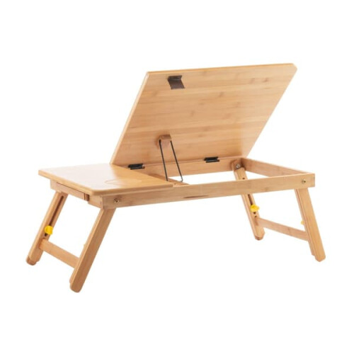 Laptopbord i bambusbrunt
