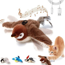Interactive Flying Bird Toy for Cats