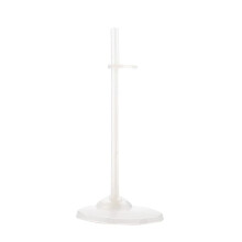 White Plastic Hanger Stand for Barbie Doll Clothes 1 Pack