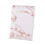 Passport Case Pink Marble Leather Gold Trim 1