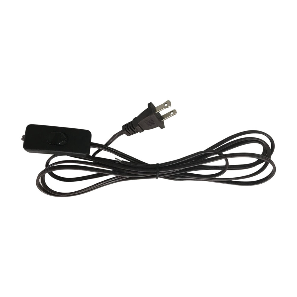 Lamp Cord With On/Off Switch Brown 8 Ft Spt-1 Ul Listed 940684029624