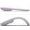 (WHITE) For MicrosoftArc TouchFolding MouseErgonomic mouseFlexible computer mouse, Bluetooth wireless mouse 4