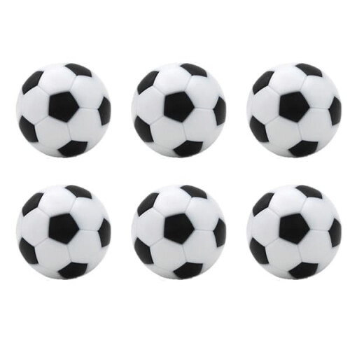 Table Football Mini Balls 32mm 6 pcs Replacement for