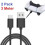 3M PS5 Controller Charging Cable Black 2-Pack 1