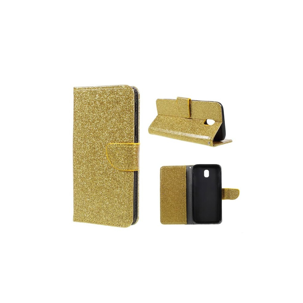 Glitter Case For Samsung Galaxy J7 (2017) - Gold 962125251845